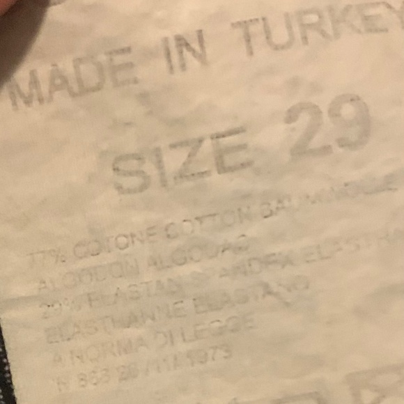 NWT - DSQUARED2 Size 29 Jeans Low Rise Blue White Y2K - Picture 13 of 13